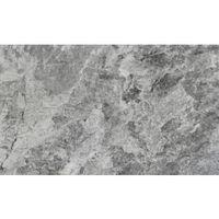 Haver Travertine Storm Stone Effect Plain Ceramic Wall & Floor Tile Pack of 6 (L)298mm (W)498mm