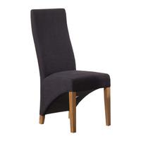 harley solid oak dining chair