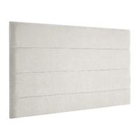 Hazeley Kimiyo Linen Headboard Angora Small Double