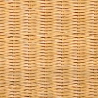 Handwoven Real Natural Rattan Bed 140 x 200 cm