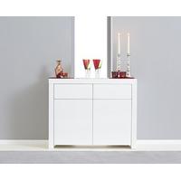 Hampstead 2 Door 2 Drawer White High Gloss Sideboard