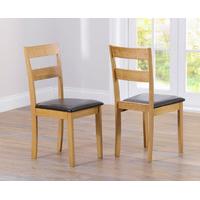 Hastings Brown Dining Chairs (Pair)