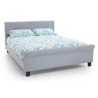 Hazel Upholstered Bedstead Kingsize Ice