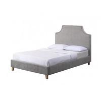 Hanover Fabric Bed In Mink Chenille Fabric