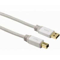 Hama USB Cable A-B 1.5m