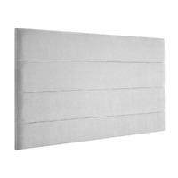 Hazeley Kimiyo Linen Headboard Silver Single