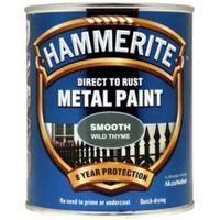 Hammerite Wild Thyme Gloss Metal Paint 750ml
