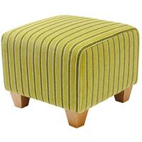 Hamilton Striped Footstool