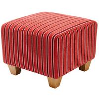 Hamilton Striped Footstool