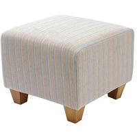 Hamilton Striped Footstool