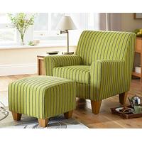 Hamilton Footstool and Armchair Set