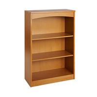 hampton wide bookcase 3 shelf