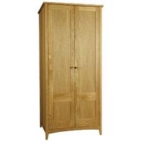 Harvard Oak Full Hanging Wardrobe