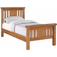 Harvest Oak 3ft Single Bed