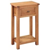 Hartford Country Oak Medium Hall Table