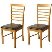 Hanover Light Oak Dining Chair (Pair)