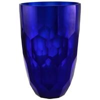 Hand Blown Cobalt Blue Glass Vase Arwa