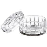 Hand Blown Clear Glass Small Box Rocabar