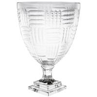 Hand Blown Clear Glass Vase Chinon