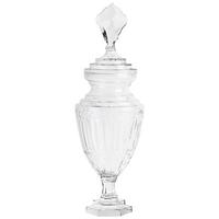 hand blown clear glass small vase harcourt glass