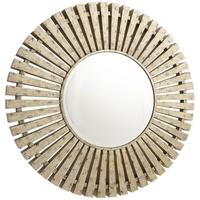 Harbin Distressed Antique Brass Mirror