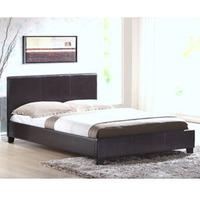 harmony beds venice 3ft single leather bedstead