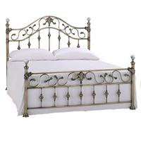 harmony beds elizabeth 5ft kingsize metal bedstead