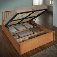 Harmony Beds Kensington 4FT 6 Double Wooden Ottoman Bed