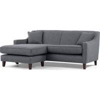 Halston Corner Sofa, Charcoal Weave