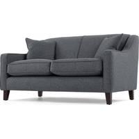 halston 2 seater sofa charcoal weave