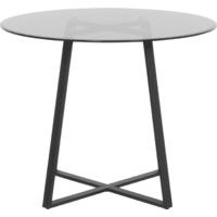 Haku Round Dining Table, Black