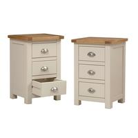 Hampstead Stone Grey Set of 2 Bedsides