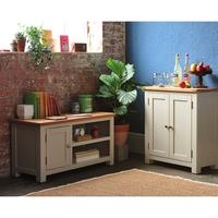 Hampstead Stone Grey Small TV Unit - Up to 42\