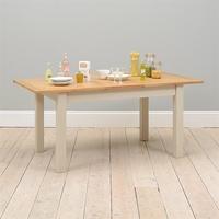 Hampstead Stone Grey 140-180cm Ext. Dining Table