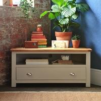 Hampstead Stone Grey Corner TV Unit - Up to 44\