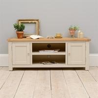 Hampstead Stone Grey Large TV Unit - Up to 57\