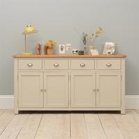 Hampstead Stone Grey Extra Large Sideboard