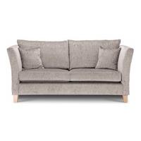 hampton fabric 3 seater sofa grey