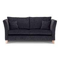 Hampton Fabric 2.5 Seater Sofa Charcoal