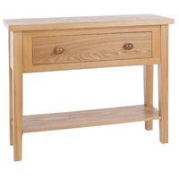 hamilton ash 1 drawer console table