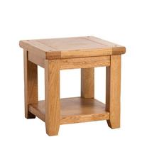 Harrop Lamp Table, Light Oak