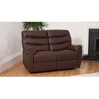 halewood 2 seat reclining sofa brown