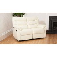 halewood 2 seat reclining sofa cream