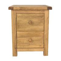 Hammond 2 Drawer Wide Bedside