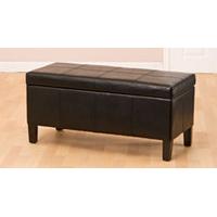 Hamilton Footstool Black