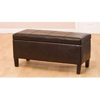 Hamilton Footstool Brown