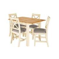 harrogate small extending table 4 chairs