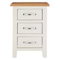 harrogate two tone bedside table