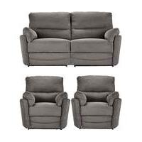 Harmony Three Seater Sofa and Two Chairs