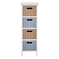 Harbour Slim & Tall 4 Drawer Unit